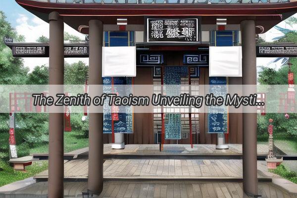 The Zenith of Taoism Unveiling the Mystical Roots of Yin and Yang in the Classic I Ching